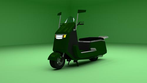 green scooter preview image
